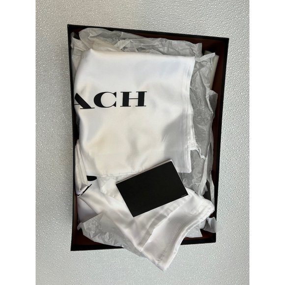 $495 Coach Tassel Ankle Booties Leather Western Fashion Boots Sz 5 B G3777 - Picture 6 of 6